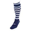 Precision Pro Hooped Socks - Navy/White