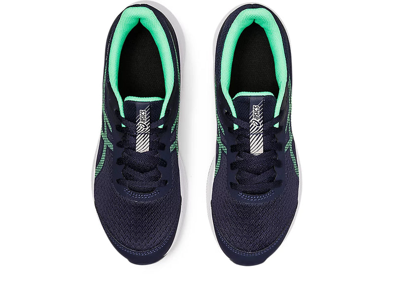Asics Patriot 13 GS Junior Running Shoes - MIdnight/New Leaf
