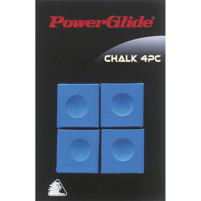 Powerglide Cue Chalk - pack of 4