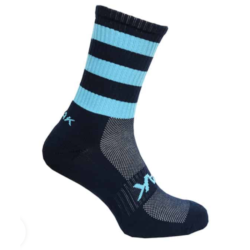 ATAK Midleg Shox Sport Socks - Navy/Sky