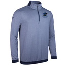 GGC Crail Men's Performance Zip Neck Midlayer - Navy/Navy Marl