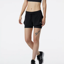 New Balance Womens Impact 2-in-1 Run Short