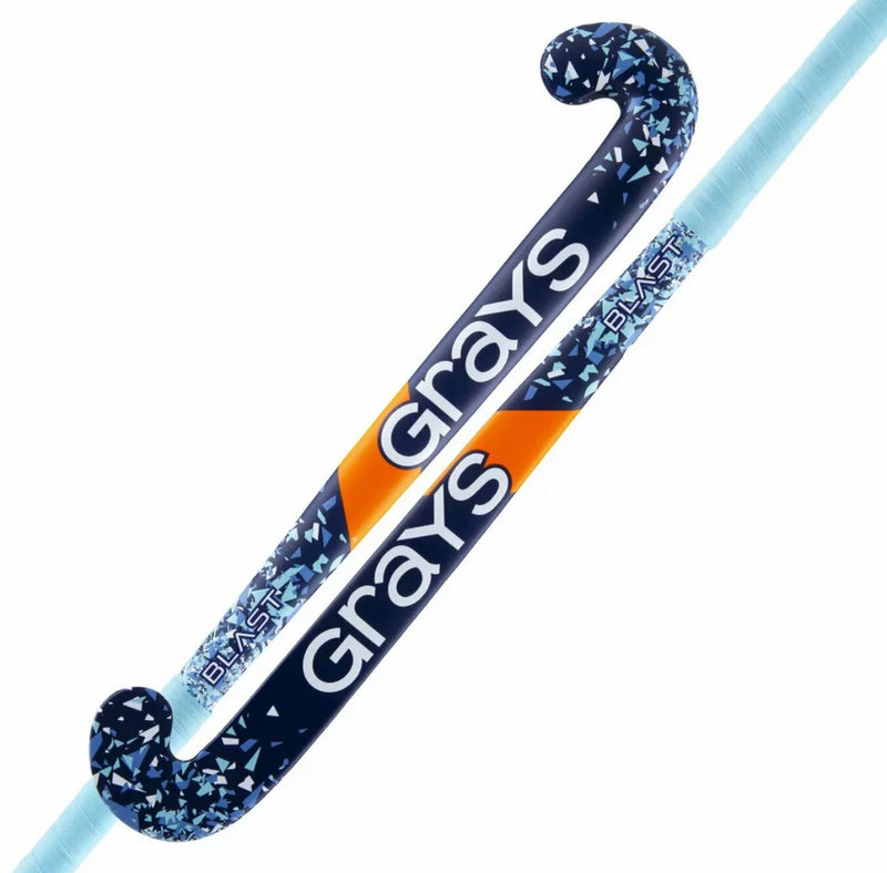 Grays Blast Ultrabow Junior Stick - Navy/Sky