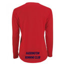 Haddington Running Club Womens Performance LS tee