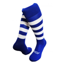 ATAK Hooped Socks SNR - Royal/White
