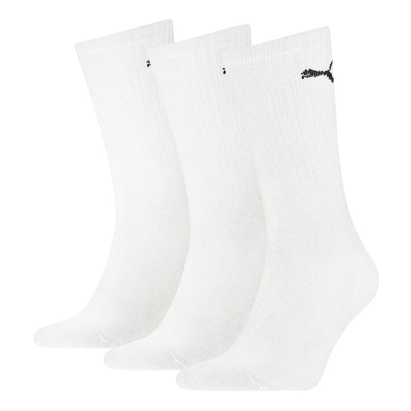 PUMA Crew Socks 3-pack - White