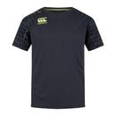 Canterbury Vapodri Superlight Tee - Black/Lightening