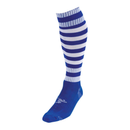 Precision Pro Hooped Socks - Royal/White