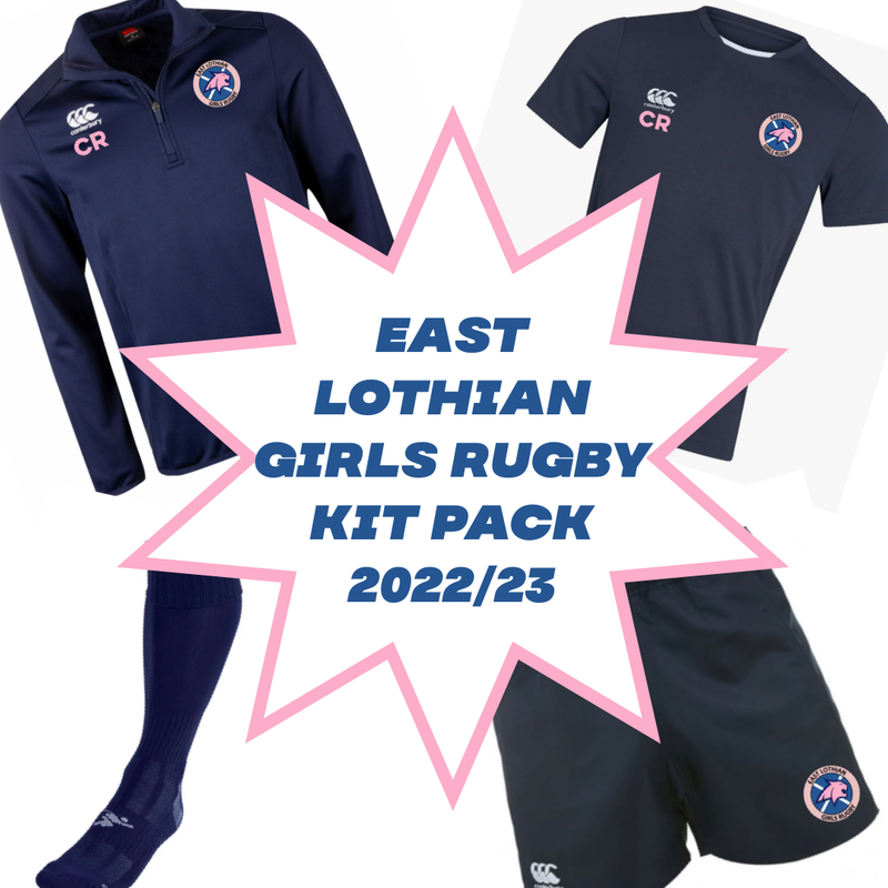 East Lothian Girls Rugby Kit Pack