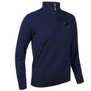 GGC Ladies Ava Zip Neck Lighweight Cotton Golf Sweater