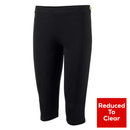 Pure Lime Fitness Capri - Black