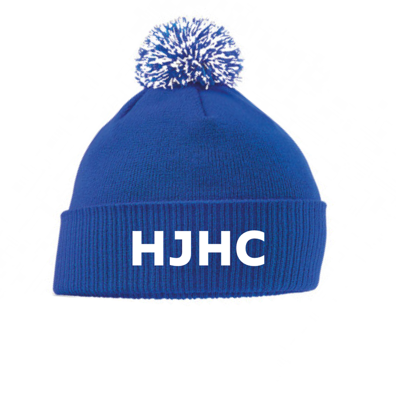 HJHC Bobble Hat - Blue/White